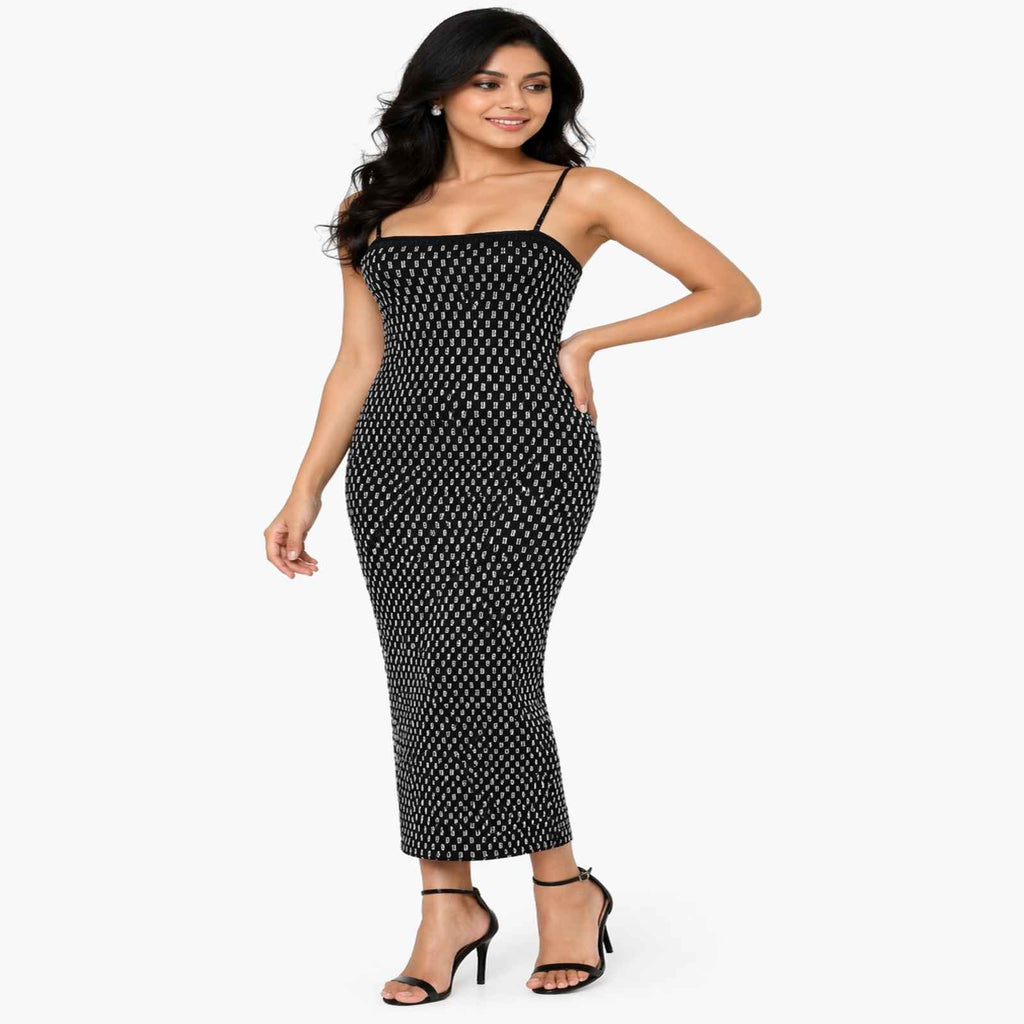 Midnight Sparkle Bodycon Dress