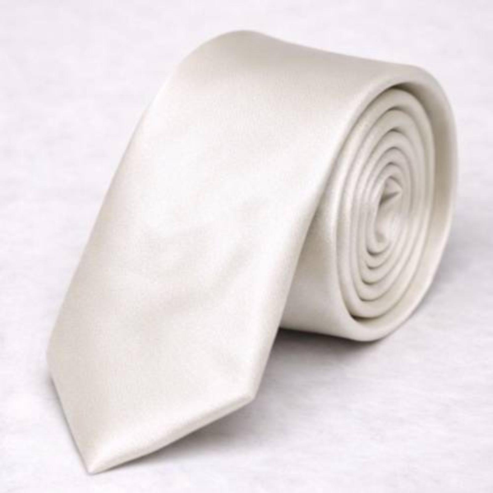 Modern Silver Tie