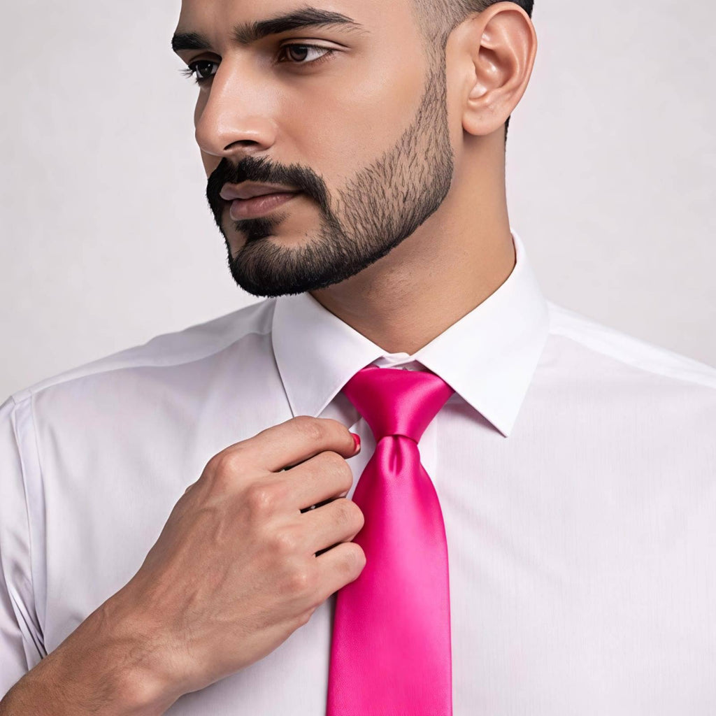 Magenta Tie