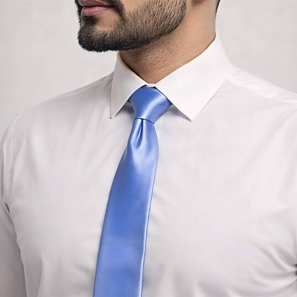 Cool Aqua Blue Tie