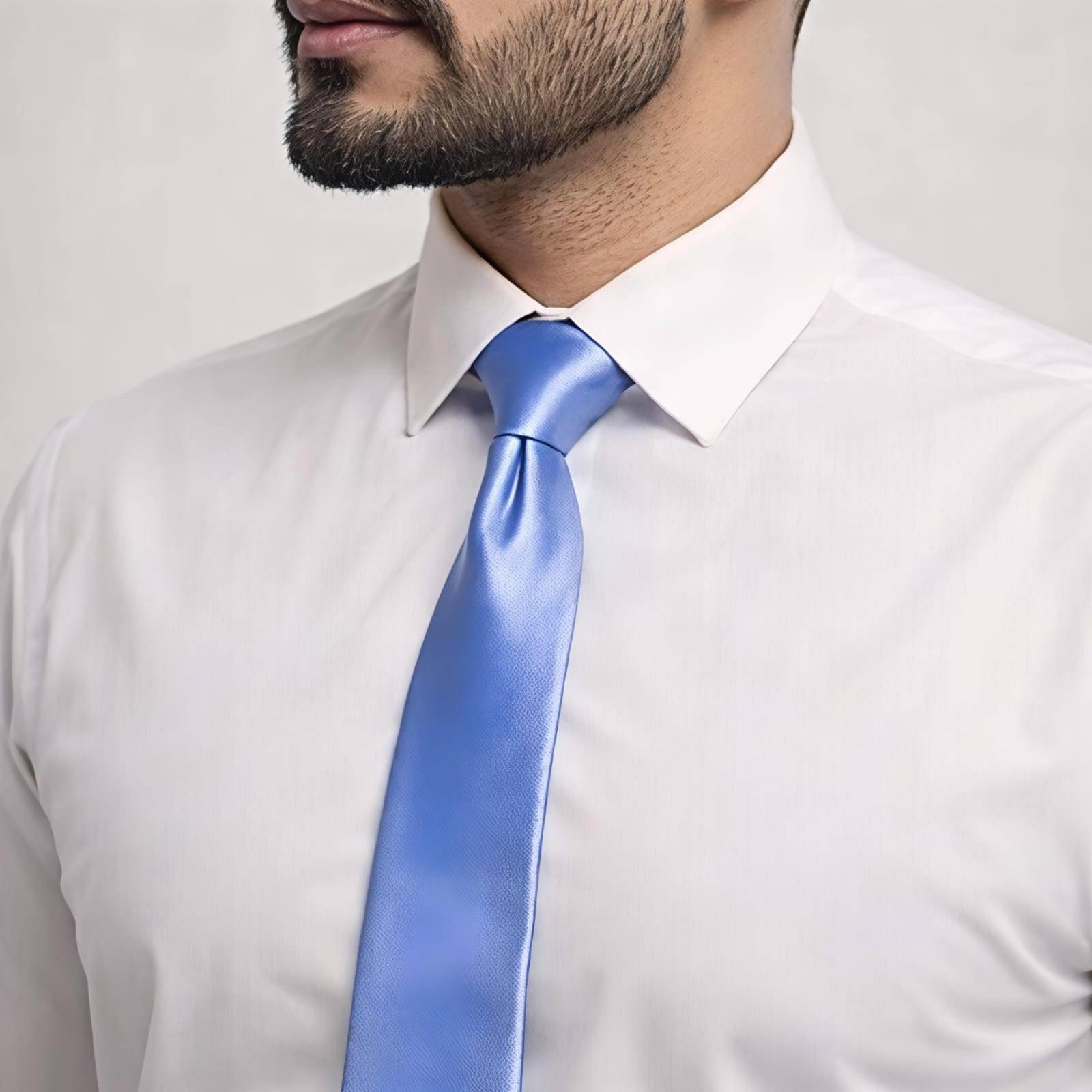 Cool Aqua Blue Tie