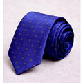 Royal Blue Micro-Motif Tie