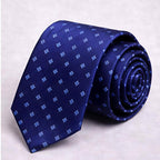 Navy Blue Dotted Tie