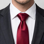 Deep Maroon Tie