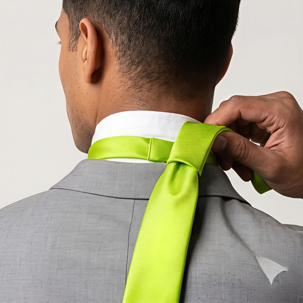 Parrot Green Tie