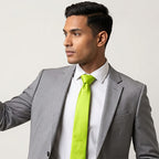 Parrot Green Tie