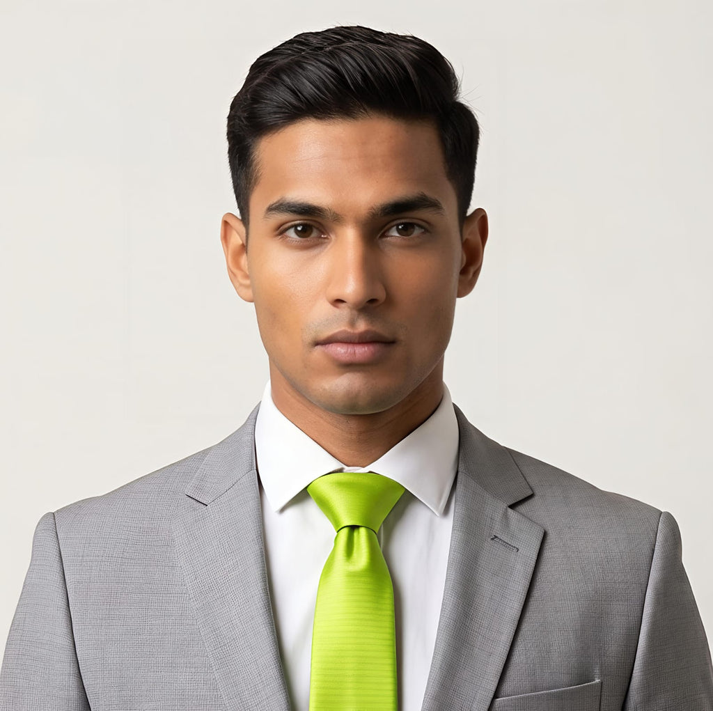 Parrot Green Tie