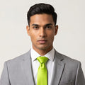 Parrot Green Tie