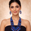Ocean Grace Handcrafted Beaded Necklace Set