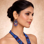 Ocean Grace Handcrafted Beaded Necklace Set