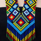 Royal Mosaic Handcrafted Beaded Necklace Set