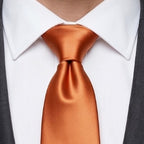Warm Apricot Tie