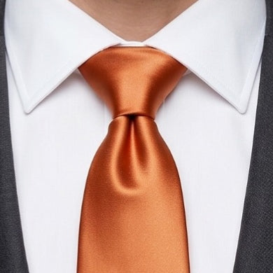 Warm Apricot Tie