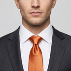 Warm Apricot Tie