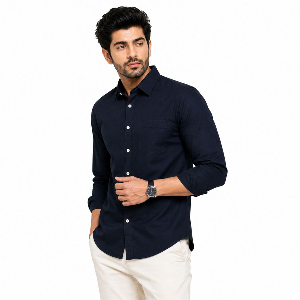 Midnight Classic Slim Fit Shirt-1