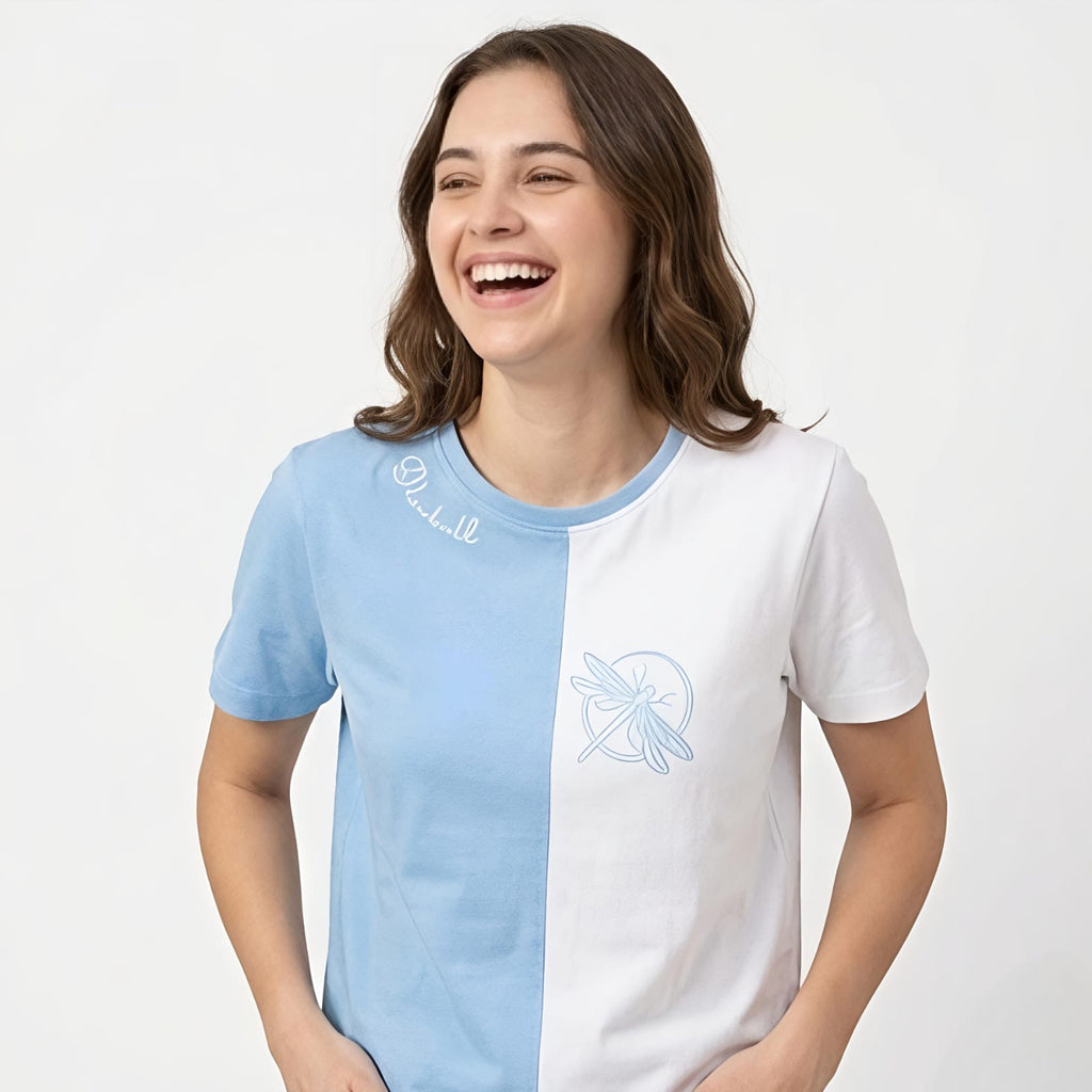 Dual Tone Color Block T-Shirt