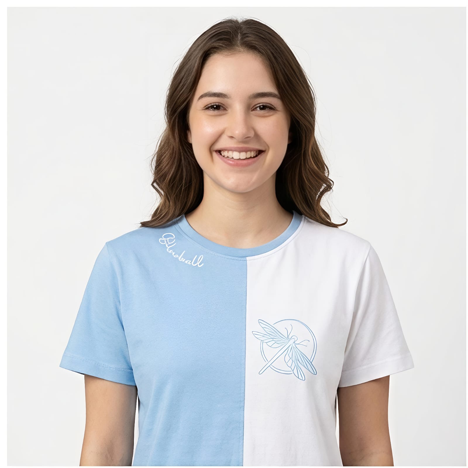 Dual Tone Color Block T-Shirt