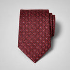 Maroon Floral Tie