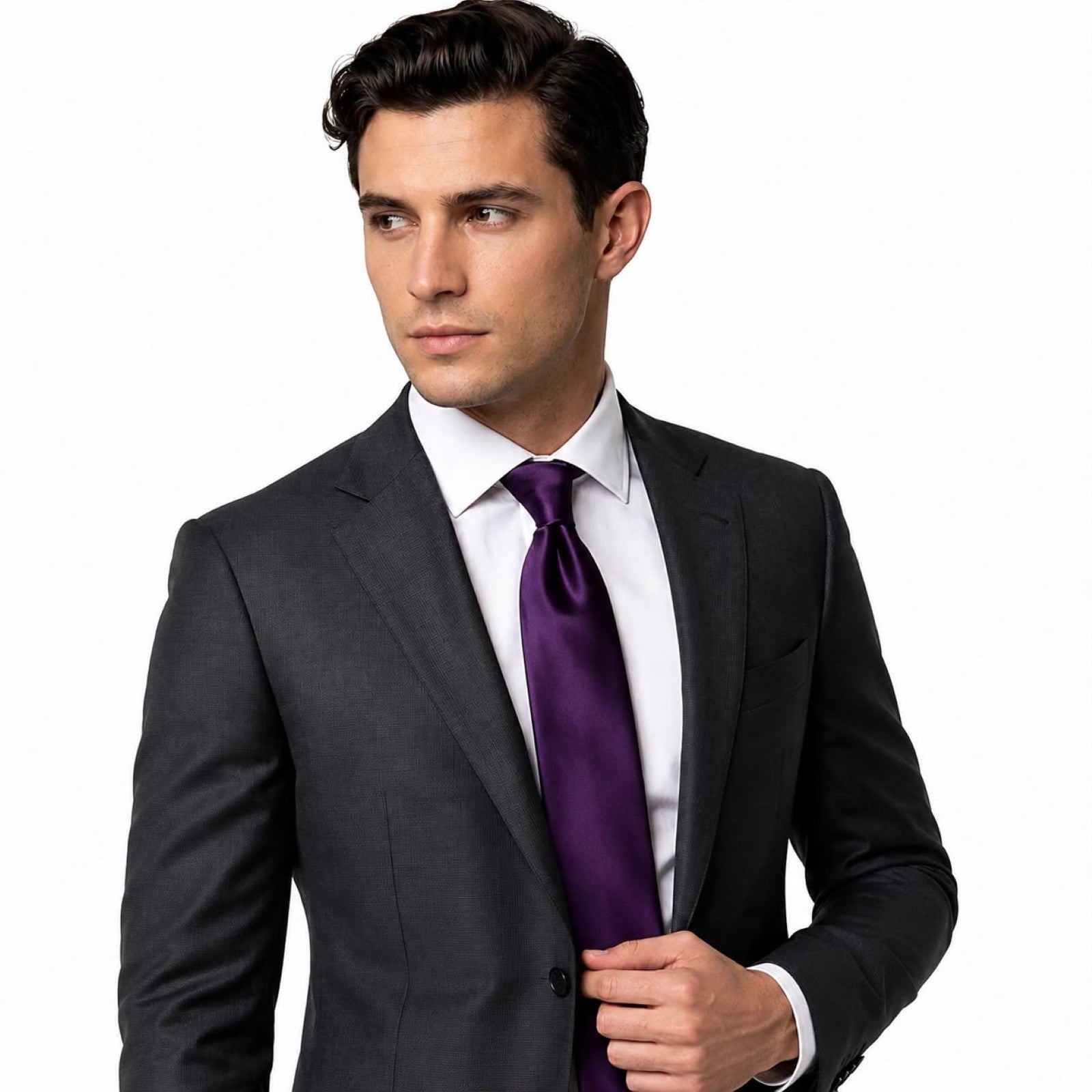 Dark Purple Tie
