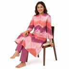 Blush Harmony Printed Women's Co-Ord Set