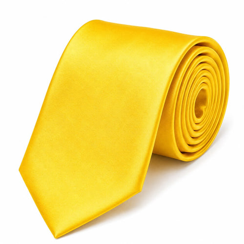 Bold Yellow Tie