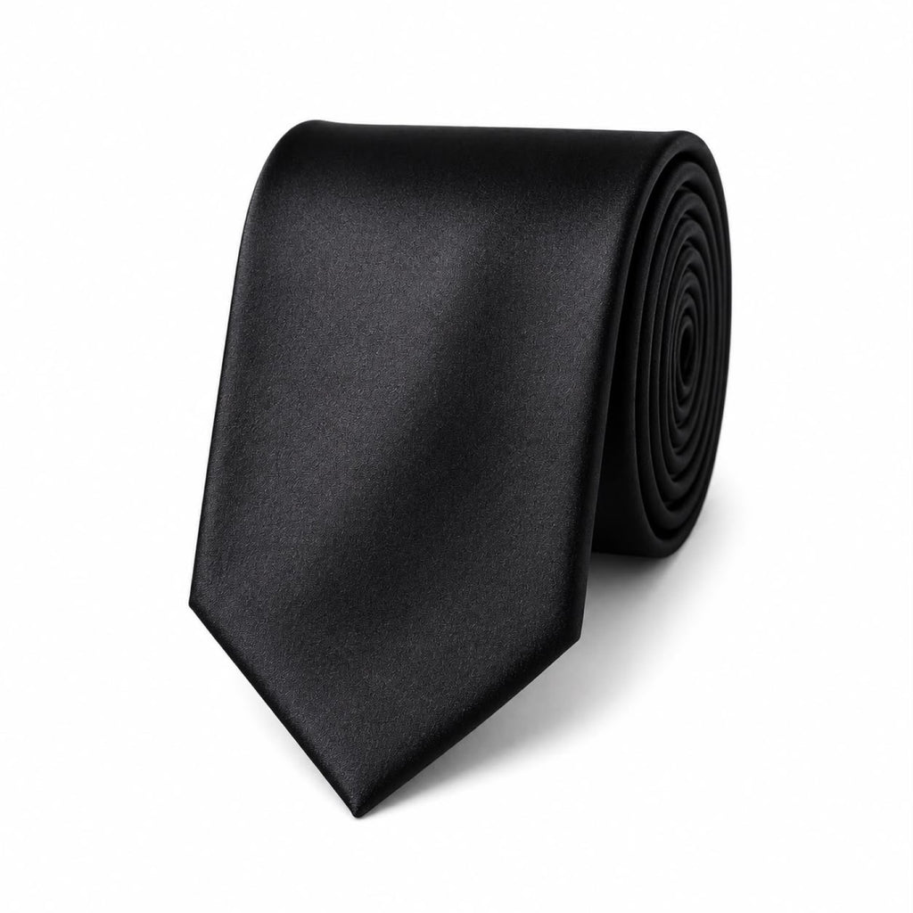 Charcoal Black Tie