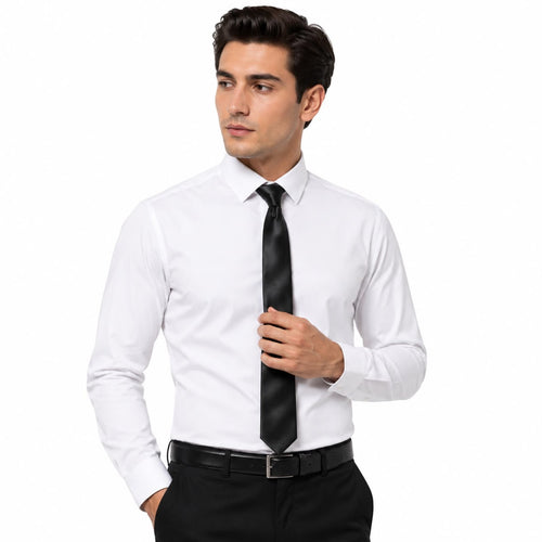 Charcoal Black Tie