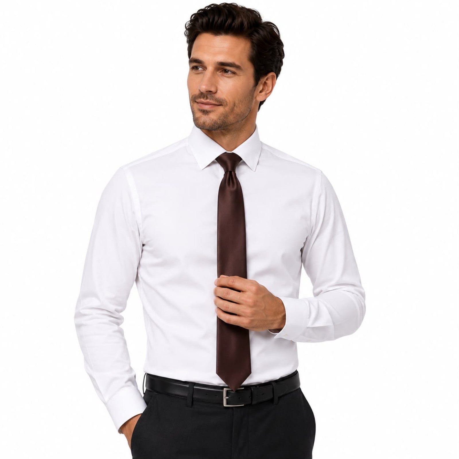 Classic Brown Tie