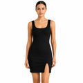 Classic Sleeveless Bodycon Midi Dress