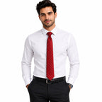 Classic Red Micro - Dot Tie