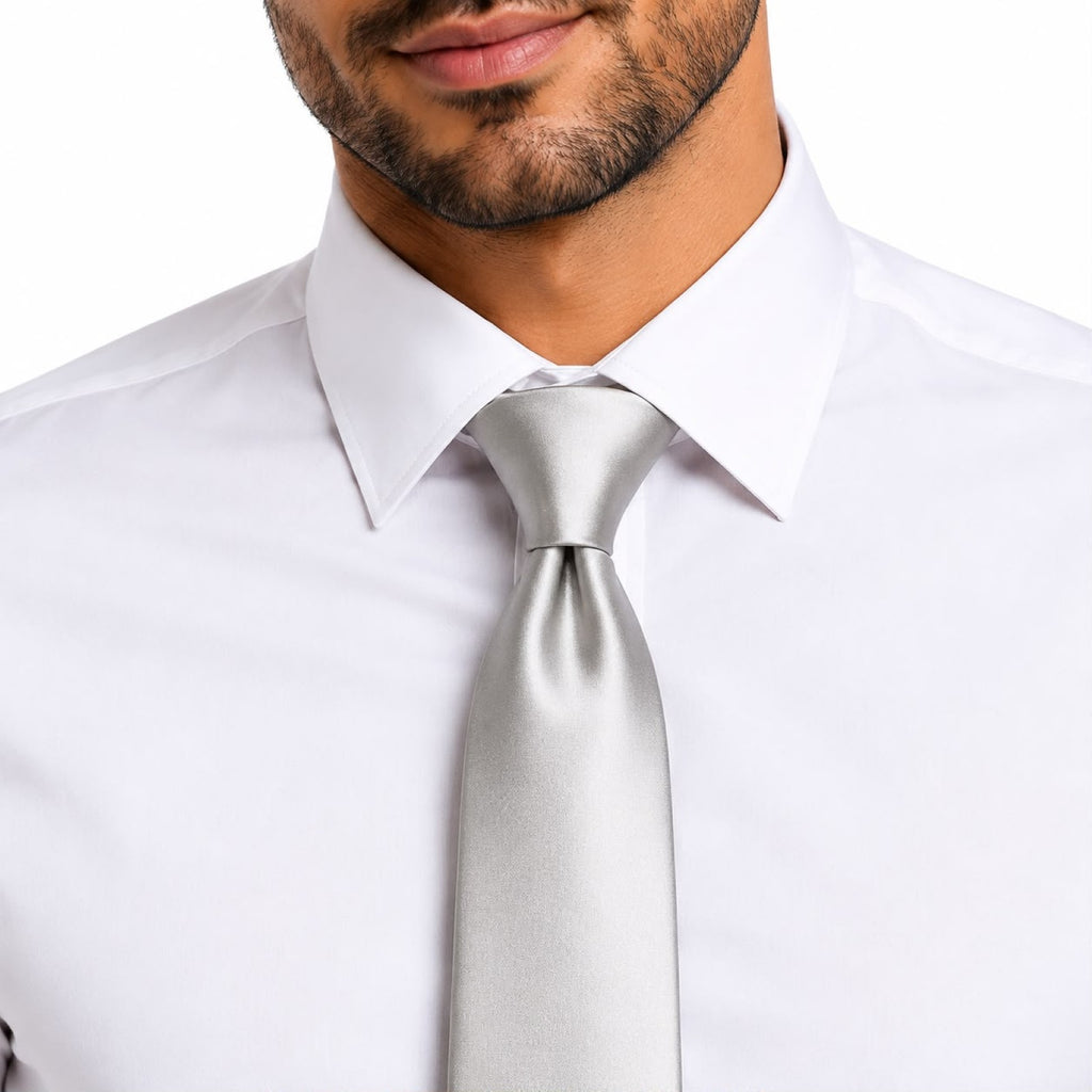 Classic Silver Tie