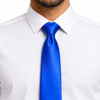 Cool Indigo Blue Tie