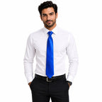 Cool Indigo Blue Tie