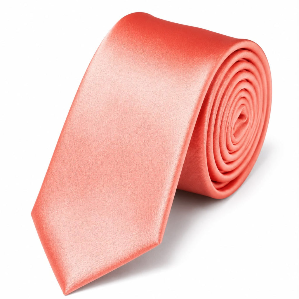 Coral Pink Tie