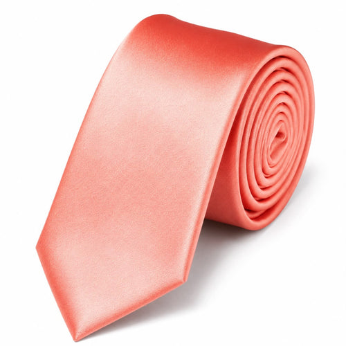 Coral Pink Tie