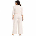 Elegant Paris Print Co-Ord Set For Women