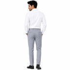 Men's Horizon Blue Slim Fit Formal Trousers