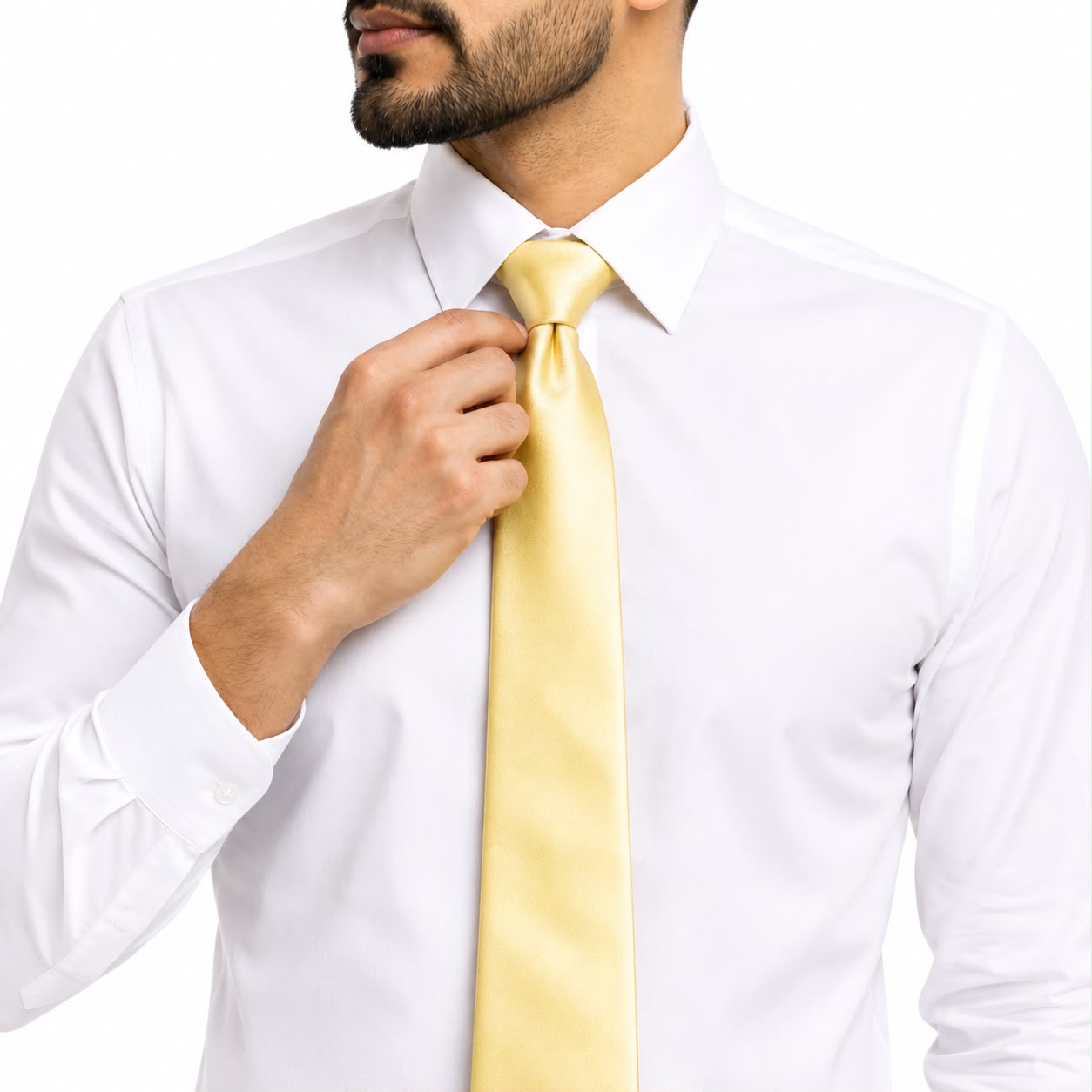 Timeless Cream Yellow Tie