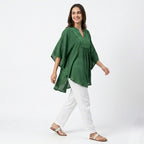Sage Breeze Relaxed Fit Tunic Top-2