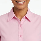 Women's Classic Blush Pink Formal Shirt-3