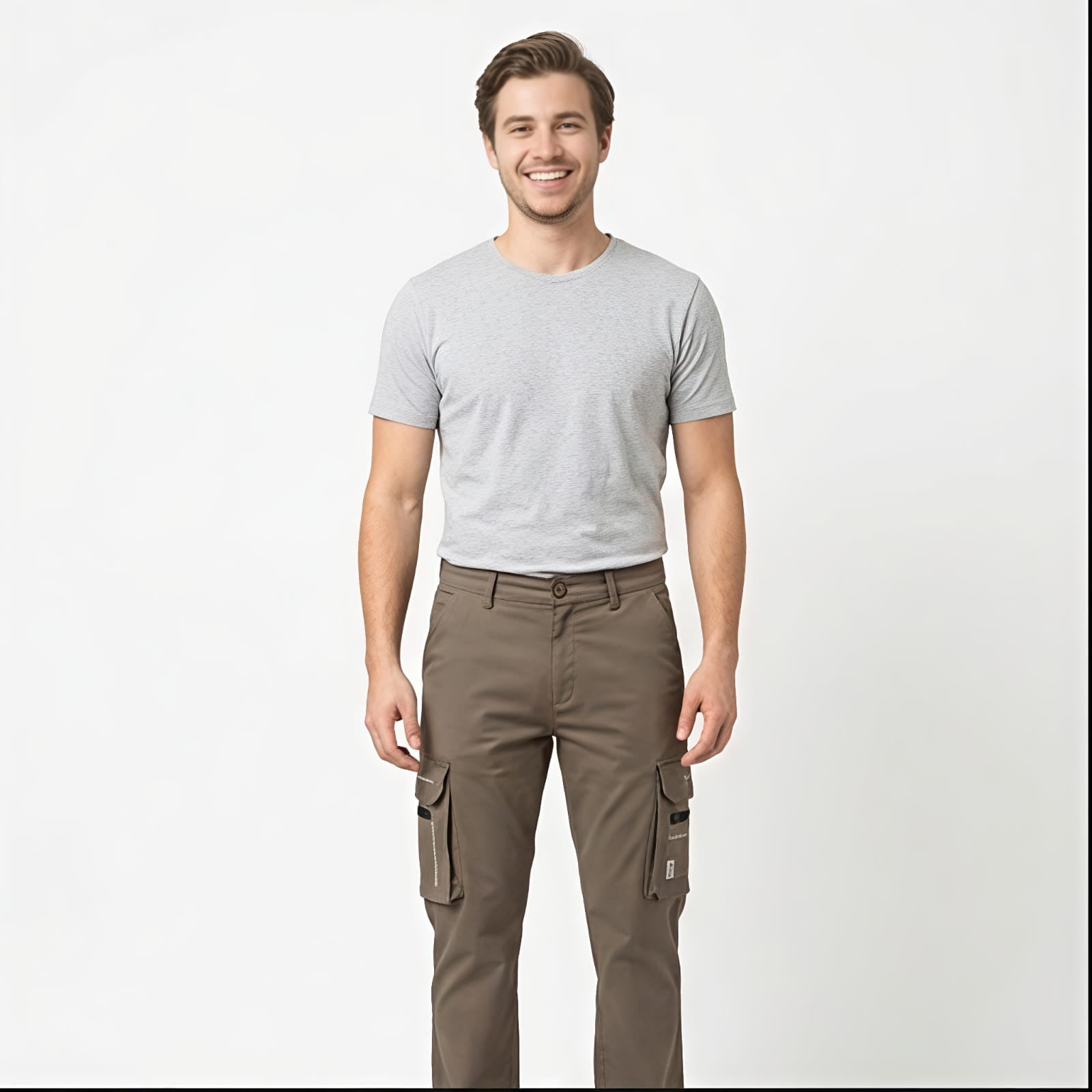 Men's Urban Utility Slim Fit Cargo Pants-3