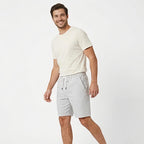 Men's Comfort Fit Drawstring Lounge Shorts-1
