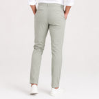 Men's Premium Ash Grey Slim Fit Formal Trousers-4