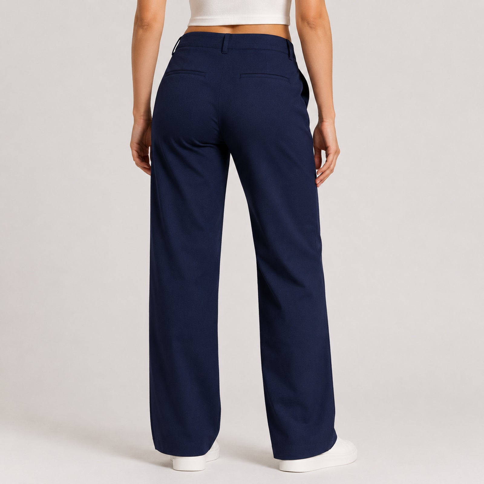 Women's Midnight Aura Tailored Trousers-4