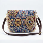 Boho Mosaic Printed Sling Clutch-2