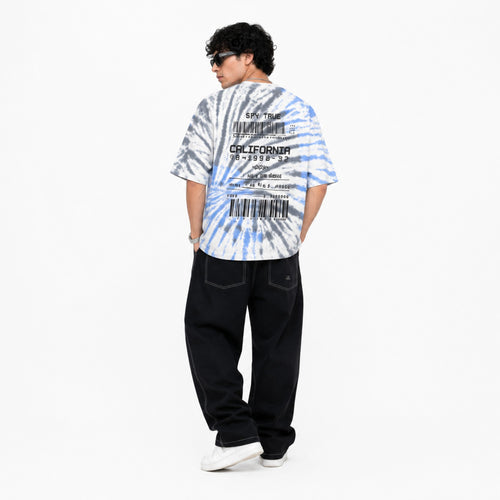 Men's California Tie-Dye Oversized T-Shirt-1