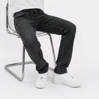 Men's Classic Dark Indigo Slim Fit Jeans-1