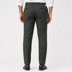 Men's Royal Olive Tailored Premium Formal Trousers-2