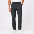 Men's Executive Charcoal Slim Fit Formal Trousers-3
