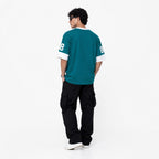 Men's Chicago Graphic Oversized Sports T-Shirt-2